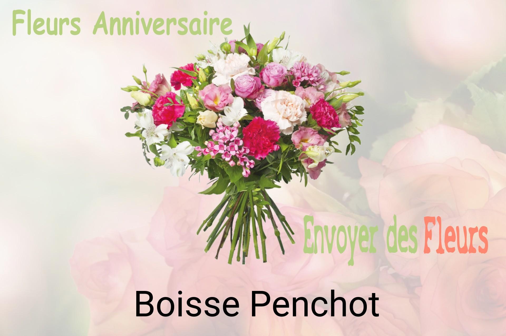 Bouquet de fleurs d’anniversaire livré à Boisse-Penchot