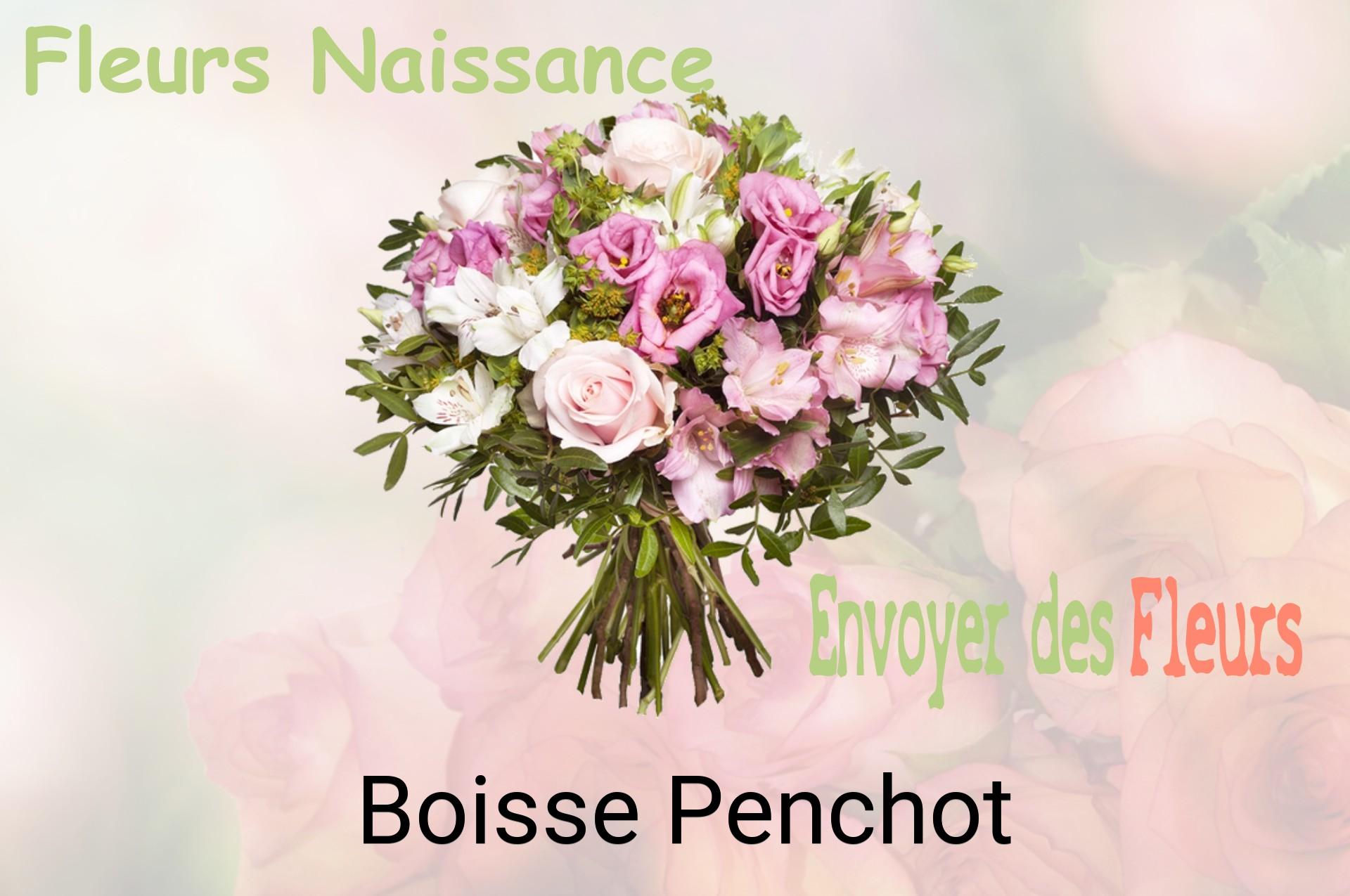 Bouquet de fleurs de naissance livré à Boisse-Penchot
